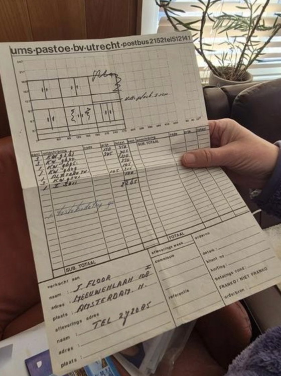 Image 1 of Vintage Pastoe modular wall system Cees Braakman made to measure