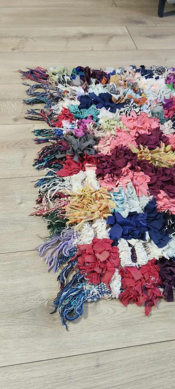 Image 1 of Tapis Berbère 195 x 100 Boho New Wool Rug Boucherwi