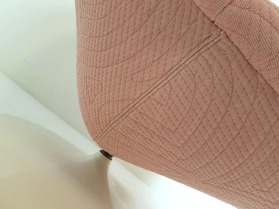 Artifort F518 Geoffrey Harcourt upholstered Kvadrat pink, Armchairs, Metal, Polyester, Vintage (photo 11 of 13)