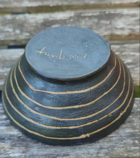 Image 1 of Coupelle vintage céramique signée Y. Le Mieux années 60-70