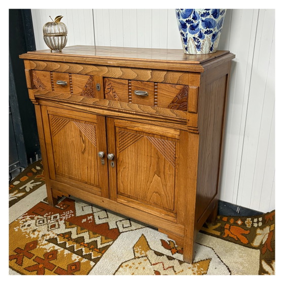 Image 1 of Prachtige antieke eikenhouten kast
