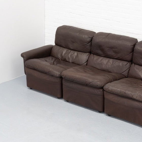 Image 1 of Sofá modular de cuero de los años 70