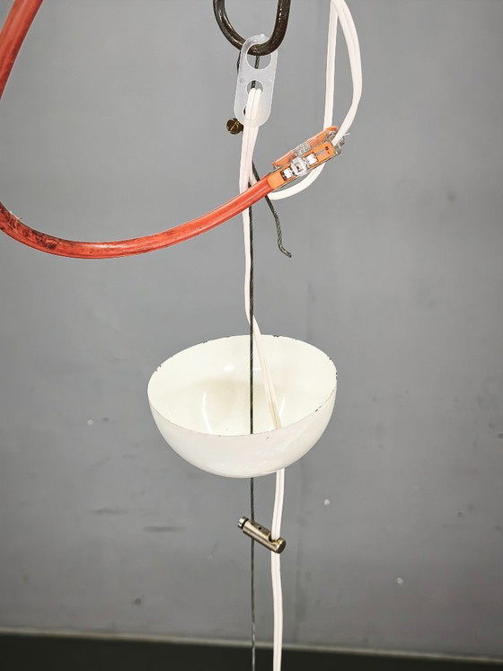 Lampada a sospensione regolabile in vetro di Murano modernista italiano anni '70 – Lampadari, Glass (photo 6 of 8)