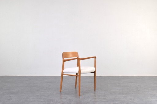 Mid-century Model 56 Danish Armchair by Niels O. Møller for J.L. Møllers, 1950