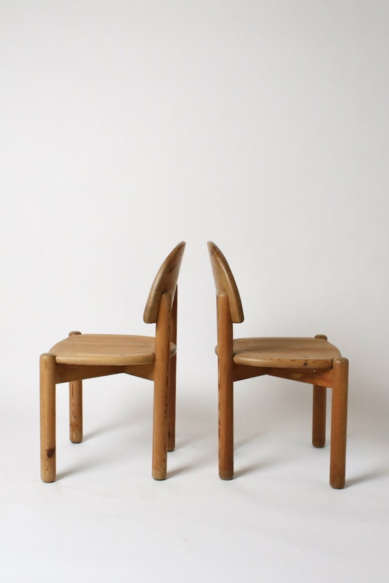 Image 1 of Stoelen Rainer Daumiller Voor Hirtshals Sauvaerk 70'S