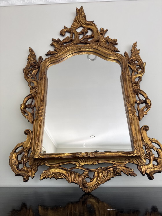 Image 1 of Due specchi Versailles in legno dorato