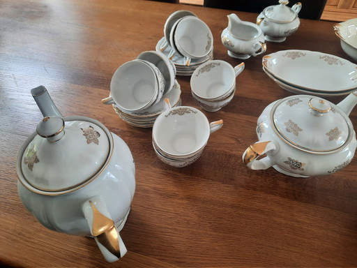 Old dinnerware from the Czech Republic
