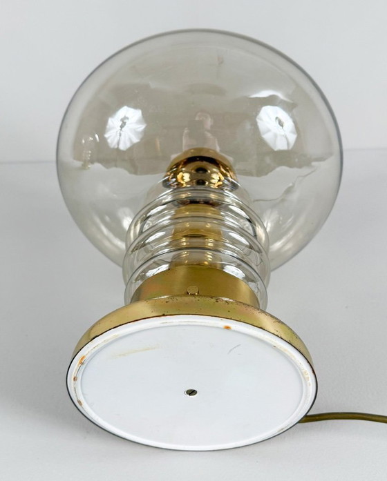Image 1 of Set van twee lampen/paddenstoellampen uit het midden van de 20e eeuw van Luigi Colani, jaren 70.