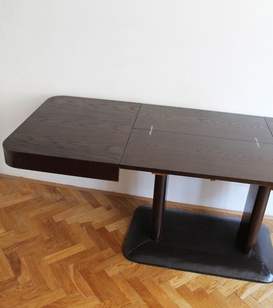Image 1 of 1930s Extendable Dining Table by Jindrich Halabala 