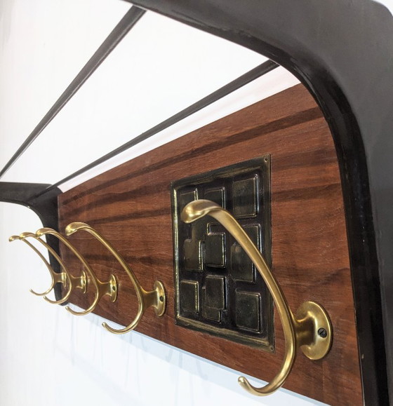 Image 1 of Vintage coat rack from the 1950s. 