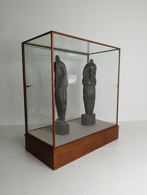 Vetrina da museo antica