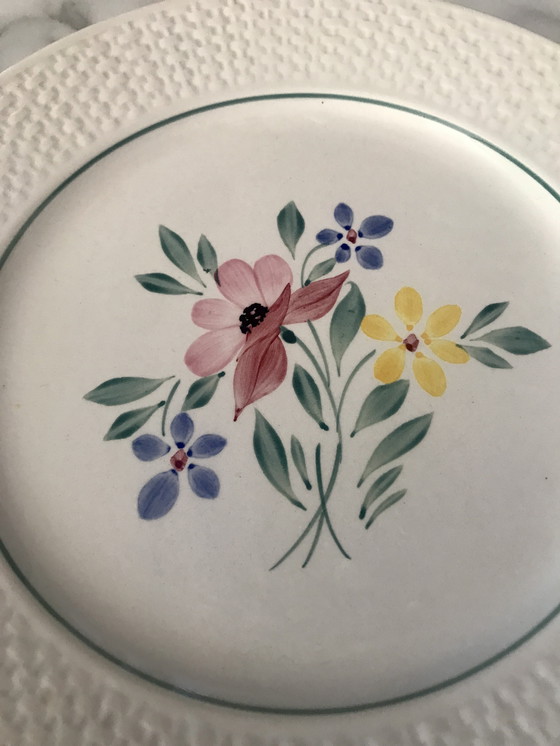 Image 1 of Flat Plates Fabiola Digoin France