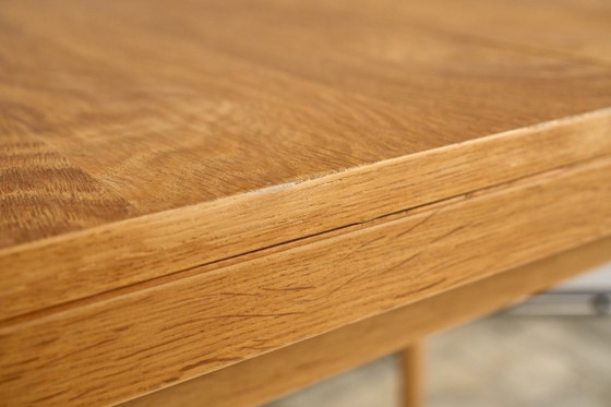 Image 1 of Extendable Oak Dining Table by Jitona, 1960s Czechoslovakia