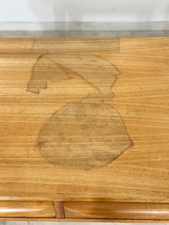 Image 1 of Scrivania vintage Hellerau / Serie 602 / Tavolo in legno / Scrivania da ufficio / Scrivania di metà secolo