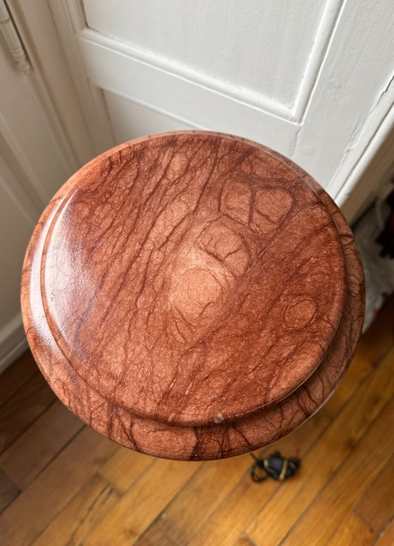 Image 1 of Colonna luminosa/supporto in alabastro