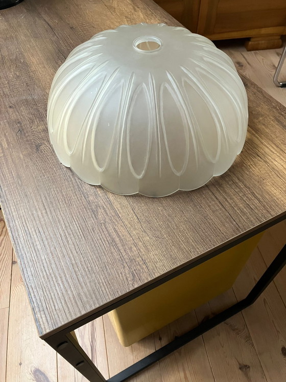 Jugendstil-Lampenschirm – Pendelleuchten, Glass (photo 5 of 6)