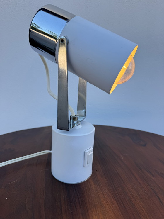Small Space Age Lamp from the 1970s – Table lamps, Metal (photo 2 of 15)