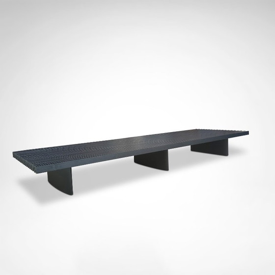Image 1 of 514 Refolo Tokyo seating bench by Charlotte Perriand for Cassina 2000s