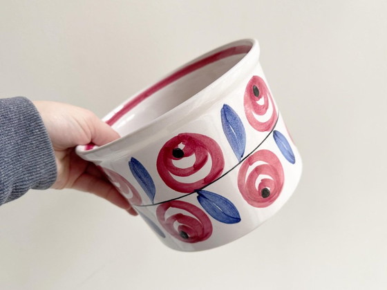 1x Grote Vintage Keramiek Bloempot - N 506a – Plantenbak, Ceramic (photo 3 of 5)