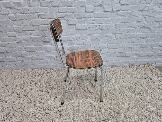 Set di 4 Sedie da Cucina Vintage di Brabantia, Paesi Bassi, anni '60-'70. – Sedie da pranzo, Chrome (photo 6 of 6)