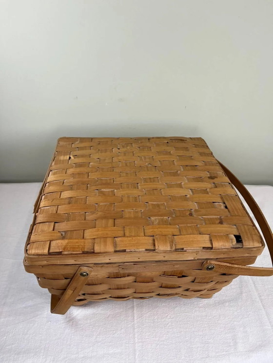 Grand Basket vintage – Decorative Objects, Wicker, Rattan (photo 5 of 10)