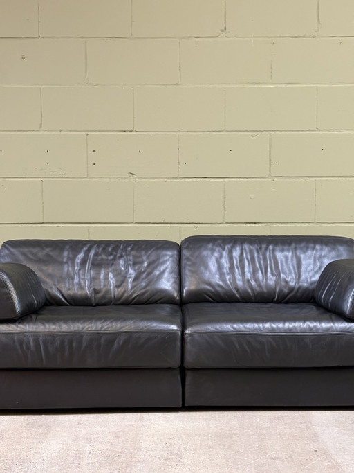 De Sede DS-76 Daybedbank/Sofa van zwart leer – Leather (photo 2 of 15)