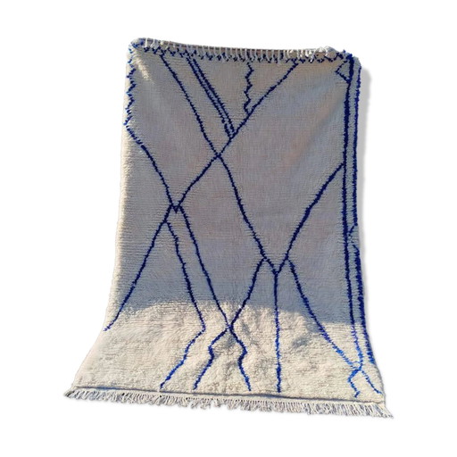 Authentic Berber rug in pure wool 3x2 m