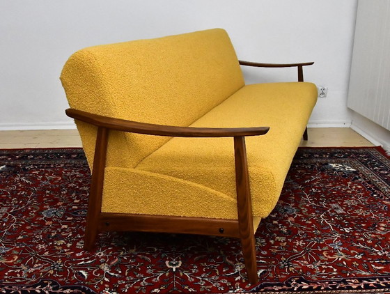 Image 1 of Canapé pliant scandinave en teck, années 1960