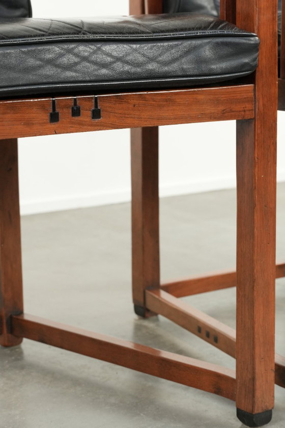 Image 1 of 2 x Art Deco Schuitema design dining/occasional chair from the Decoforma series with armrests