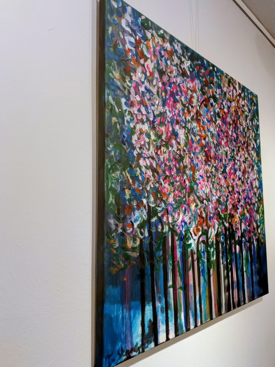 Image 1 of T. van Steenbergen "FANTASTIQUE !" 80 x 80 cm