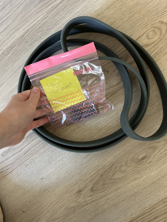 Image 1 of HAY Strap Mirror 70cm gray