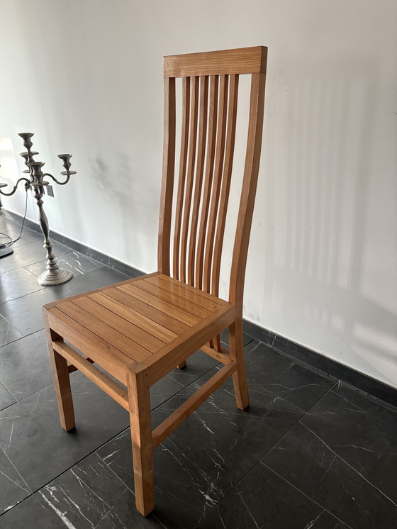 Image 1 of Sedia in legno / sedia da pranzo in legno massello