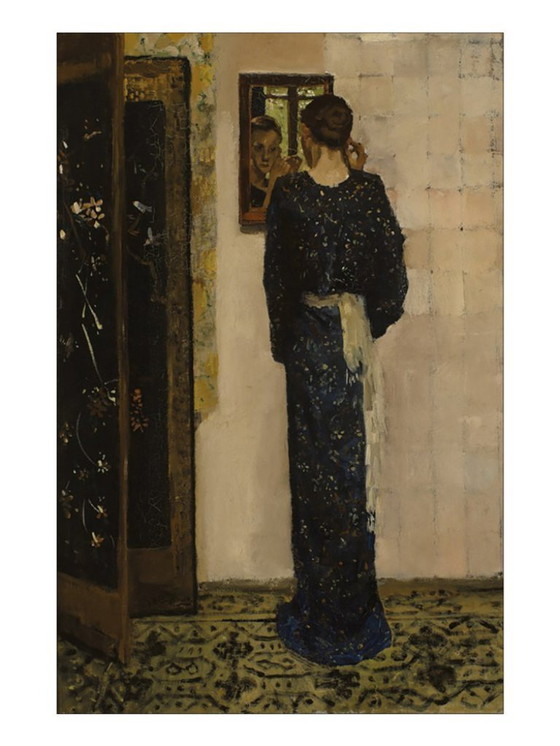 Image 1 of Georg Breitner --Kleurengiclee La boucle d'oreille