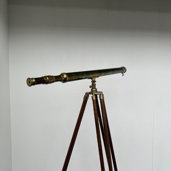 Image 1 of Telescopio in ottone vintage