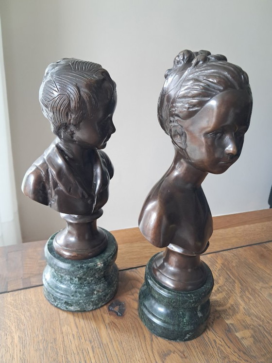 Image 1 of Busti di bronzo