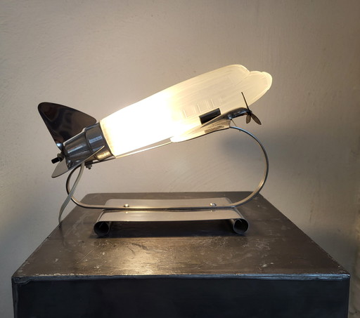 Vintage 'Dakota DC-3' Tischlampe