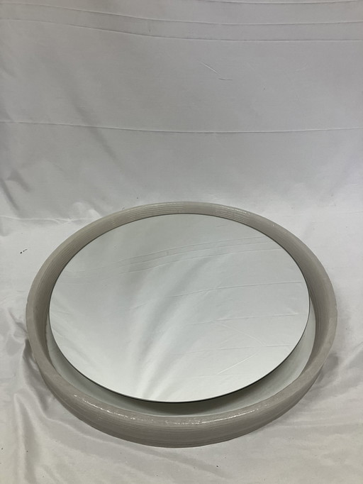 Vintage illuminated mirror by Egon Hillebrand 1960s