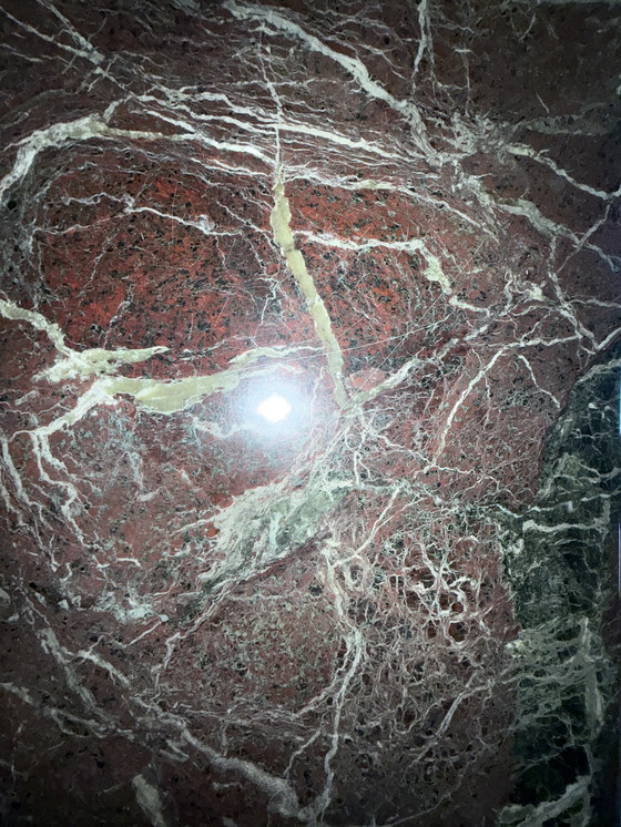 Image 1 of French style marble coffee table