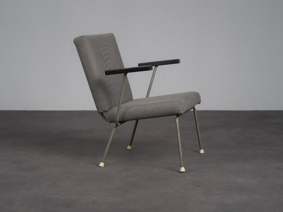 Twee fauteuils model 1401 van Wim Rietveld voor Gispen, Nederland, jaren 1950. – Metal (photo 4 of 10)
