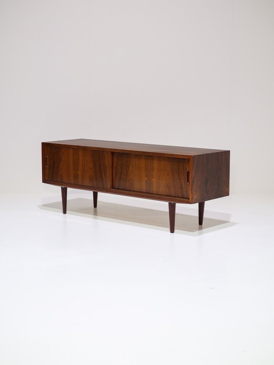 Image 1 of Mueble de TV bajo Hundevad de palisandro danés de los años 60