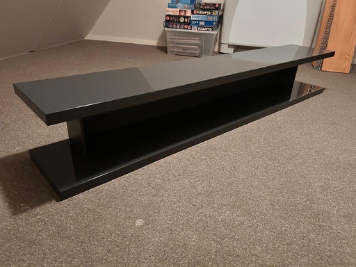 Twee Molteni&C wandplanken in antraciet - Italiaans Design