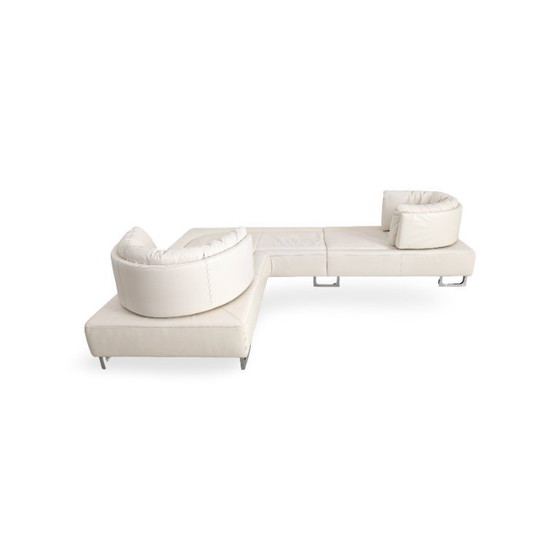 Image 1 of Divano angolare modulare Original De Sede DS 165 in pelle color crema