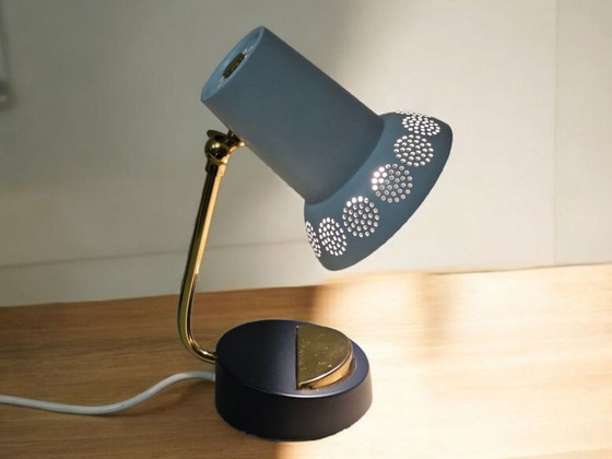 Lampada da tavolo, Mathieu Matégot, Mid-Century – Lampade da tavolo, Metallo, Ottone (photo 7 of 7)