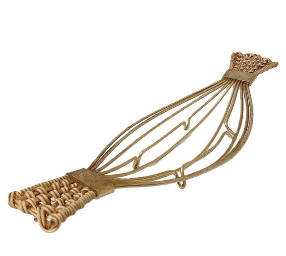 Image 1 of Metalen staven fruitmand vintage