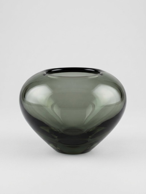 Danish Holmegaard Blown Glass Vase