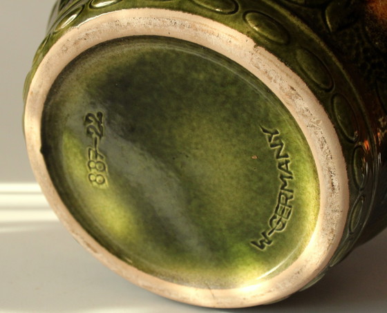 Image 1 of Großer Schwerer Keramik Blumentopf Scheurich Modell 887 22