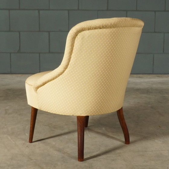 Set of Vintage Cocktail Armchairs – 1960s – Textile (photo 5 of 15)