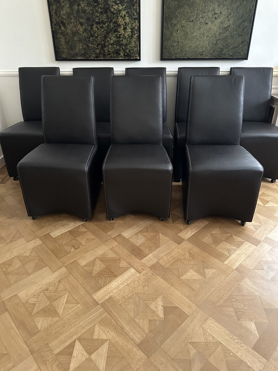 Image 1 of 8 eetkamerstoelen