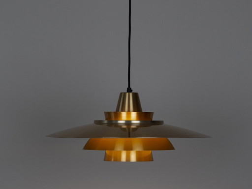 Danish vintage pendant lamp Superlight by David Mogensen, 1980s