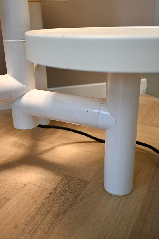 Image 1 of Floor lamp Ypma BV ‘Chantal’ with plant holders, space age 70s